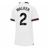 Ženski Nogometni dresi Manchester City Kyle Walker #2 Gostujoči 2023-24 Kratek Rokav